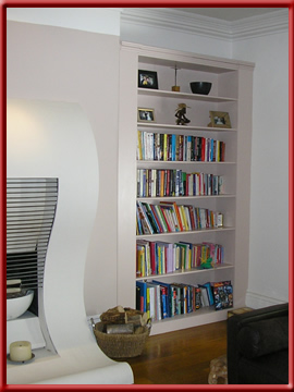custom made bookcases