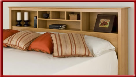 custom headboard from Top Drawer 
                    Fitted Furniture