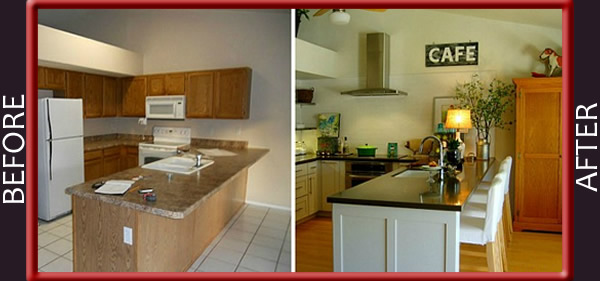 modern kitchen makeover